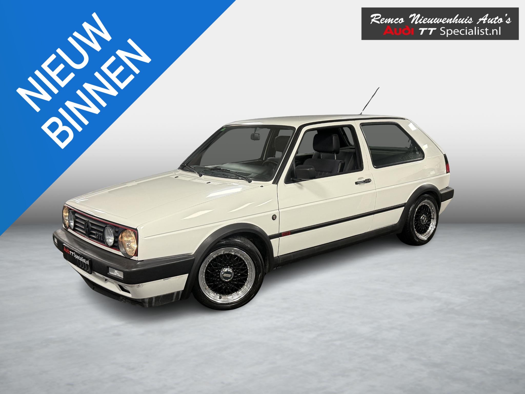 Volkswagen Golf 1.8 GTI Inj. Orig 68904 km Nieuwstaat, Voorwielaandrijving, Dealer onderhouden, Stof, Gebruikt