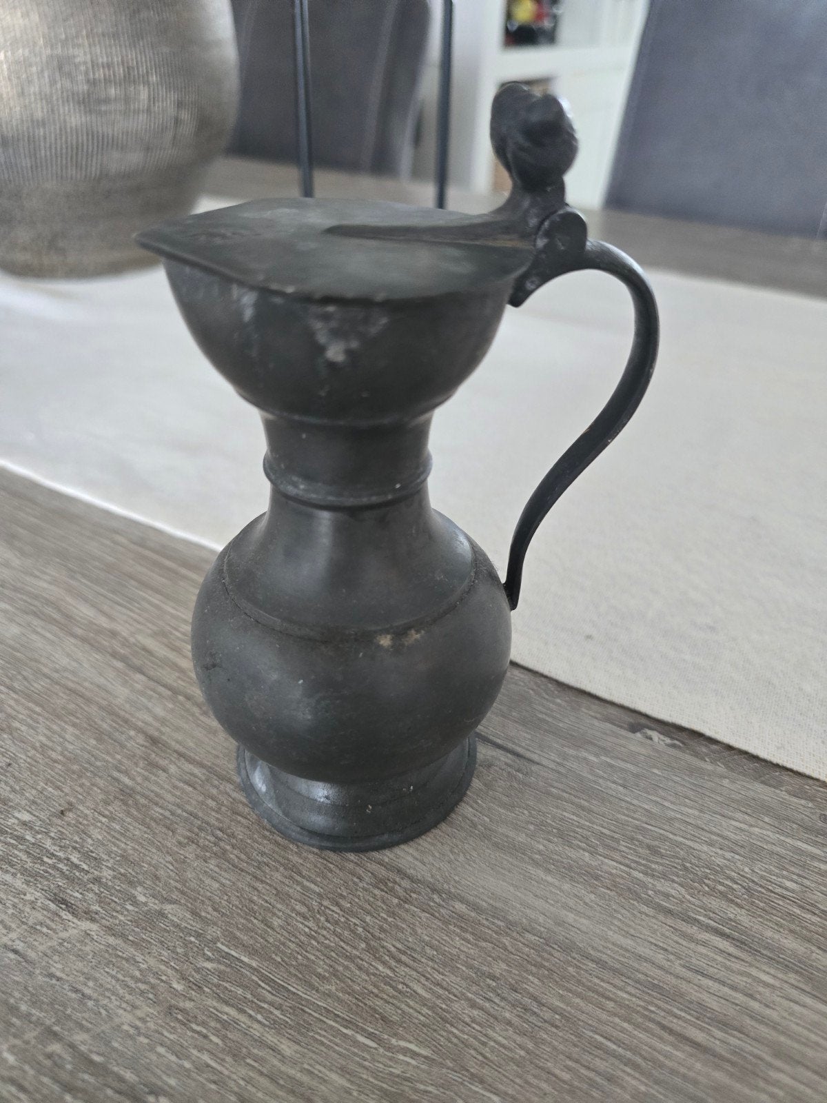 Tinnen kannetje, Antiek en Kunst, Antiek | Tin, Ophalen