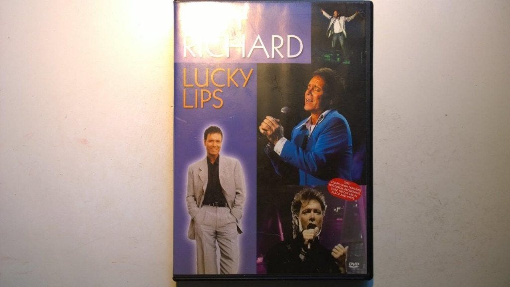 Cliff Richard - Lucky Lips (DVD), Alle leeftijden, Ophalen of Verzenden, Zo goed als nieuw, Concert