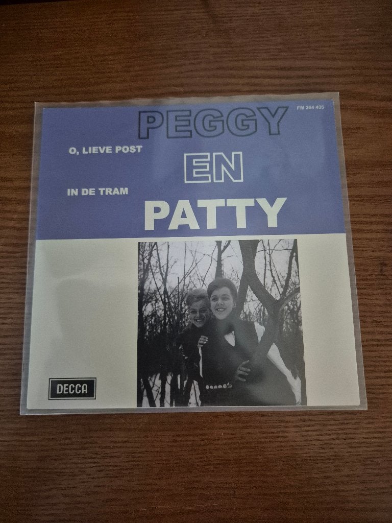 peggy en Patty, Ophalen of Verzenden, Zo goed als nieuw, 7 inch, Levenslied of Smartlap