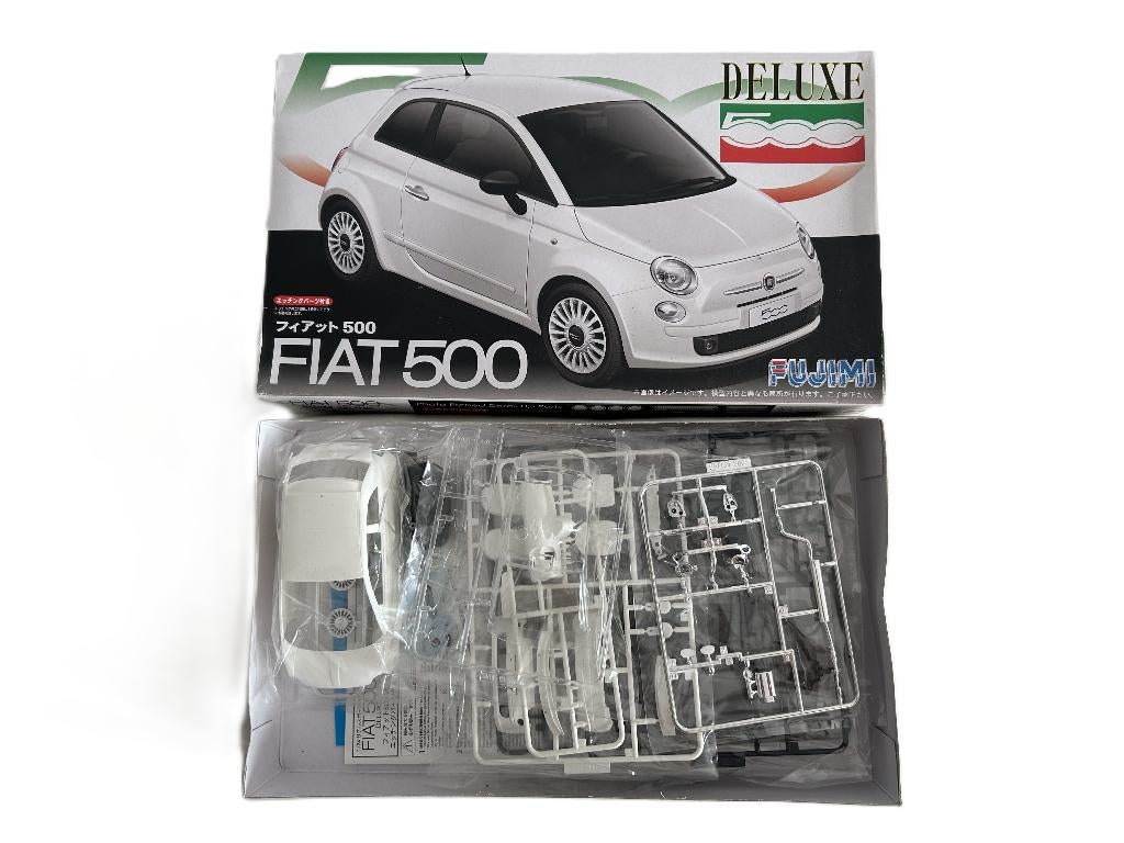 Fujimi 123738 Fiat 500 DX 1/24 nieuw, Overige merken, Auto, Groter dan 1:32, Nieuw