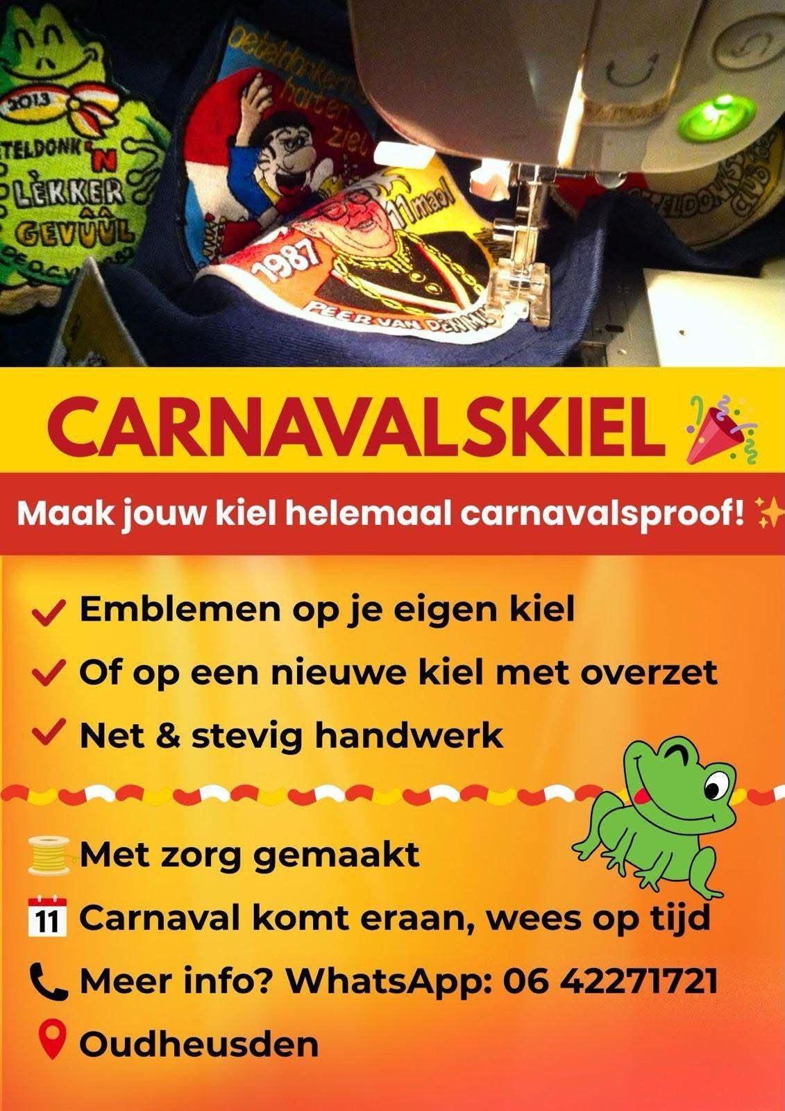 !  11-11 komt eraan! Wees op tijd met je carnavalskiel!, Drie personen of meer