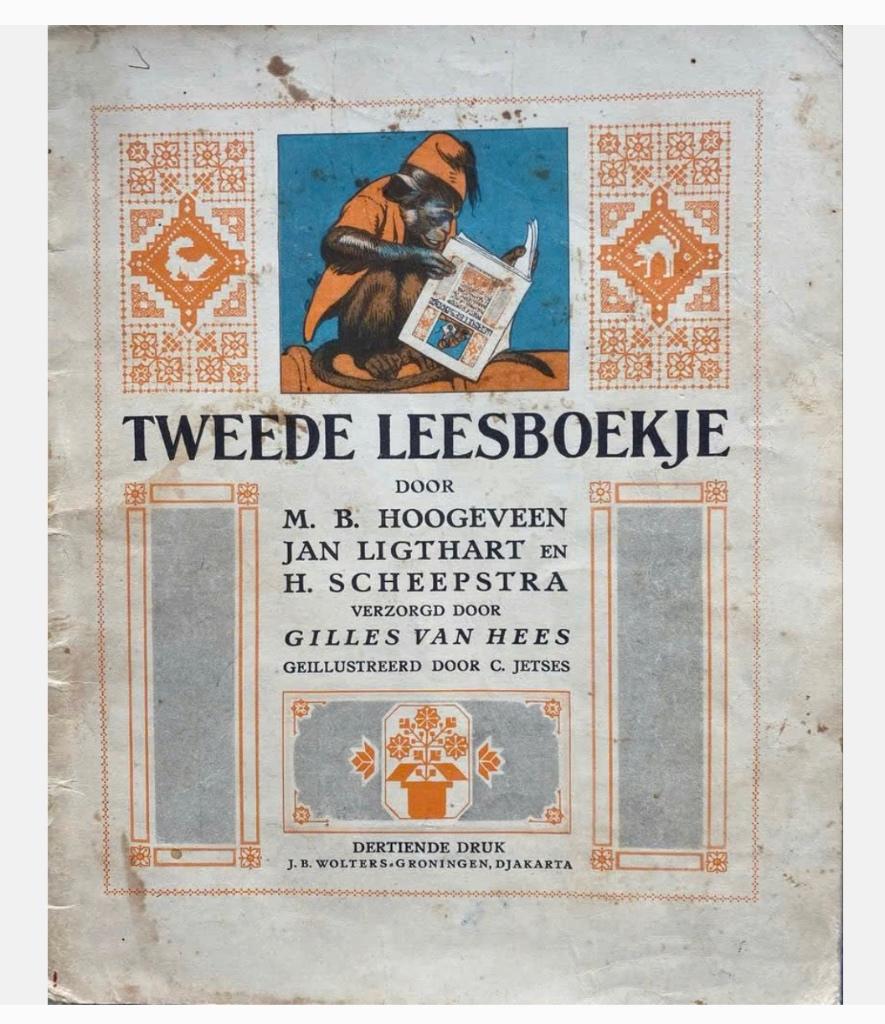 Tweede leesboekje 1954, Antiek en Kunst, Ophalen of Verzenden