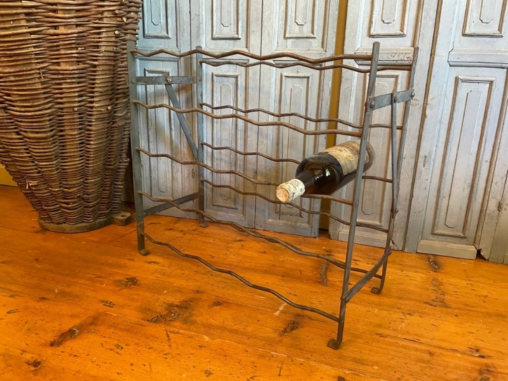 Uniek Klein model Wijnrek Flessenrek Rigidex Frans antiek, Antiek en Kunst, Ophalen of Verzenden