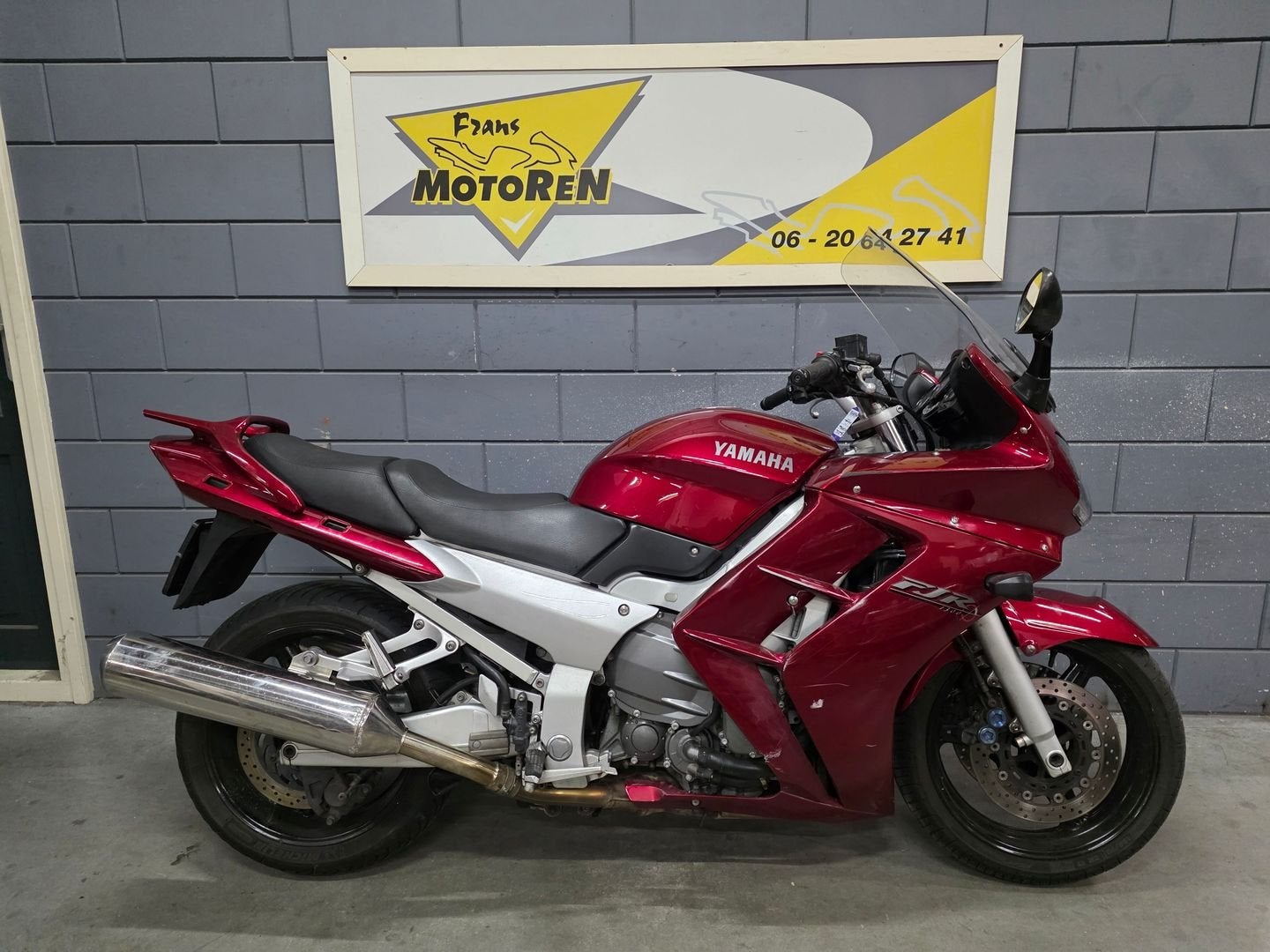 YAMAHA FJR 1300 bj 2002 rijdbare schade, 4 cilinders, Onbekend, 1298 cc, Toermotor
