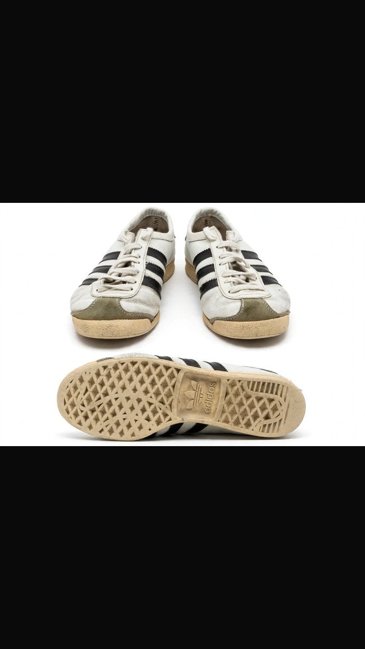 Vintage Adidas sneakers maat 39‼️Jaren 70/80, Wit, Ophalen of Verzenden, Sneakers of Gympen, Gedragen