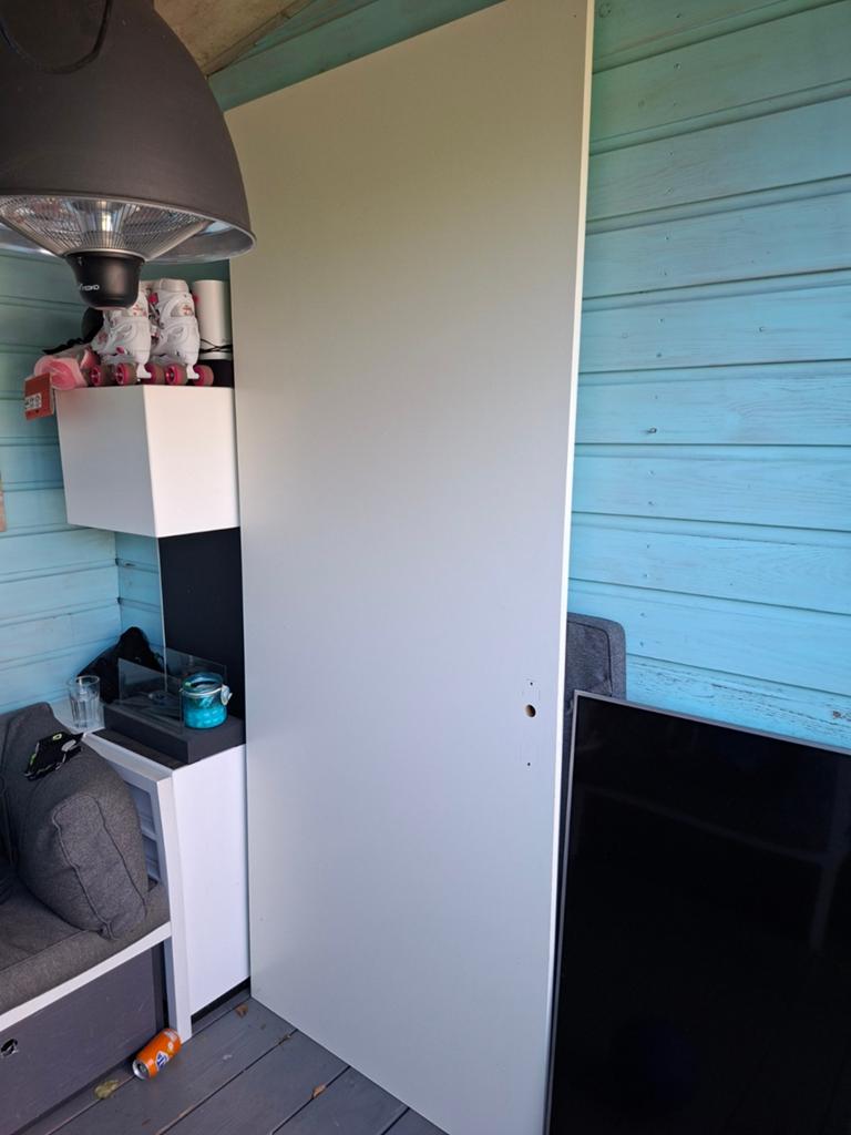 Opdekdeur 231,5x93 Svedex, Ophalen, Binnendeur, 215 cm of meer