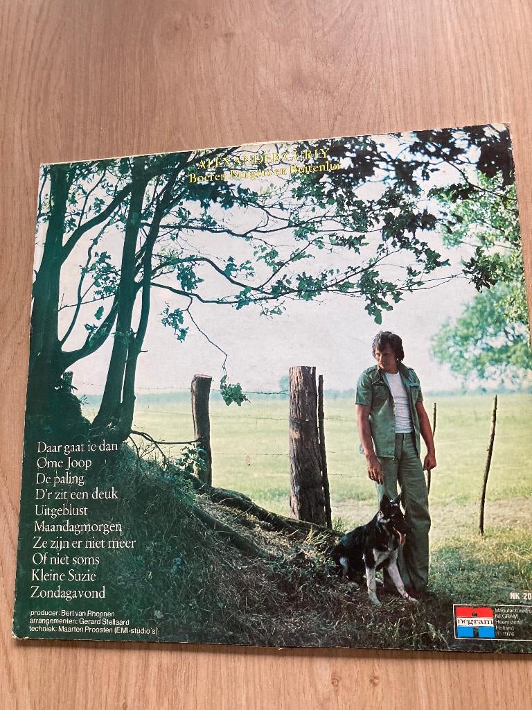 LP Alexander Curly, Cd's en Dvd's, Vinyl | Nederlandstalig, Ophalen of Verzenden, Gebruikt, Overige formaten, Levenslied of Smartlap