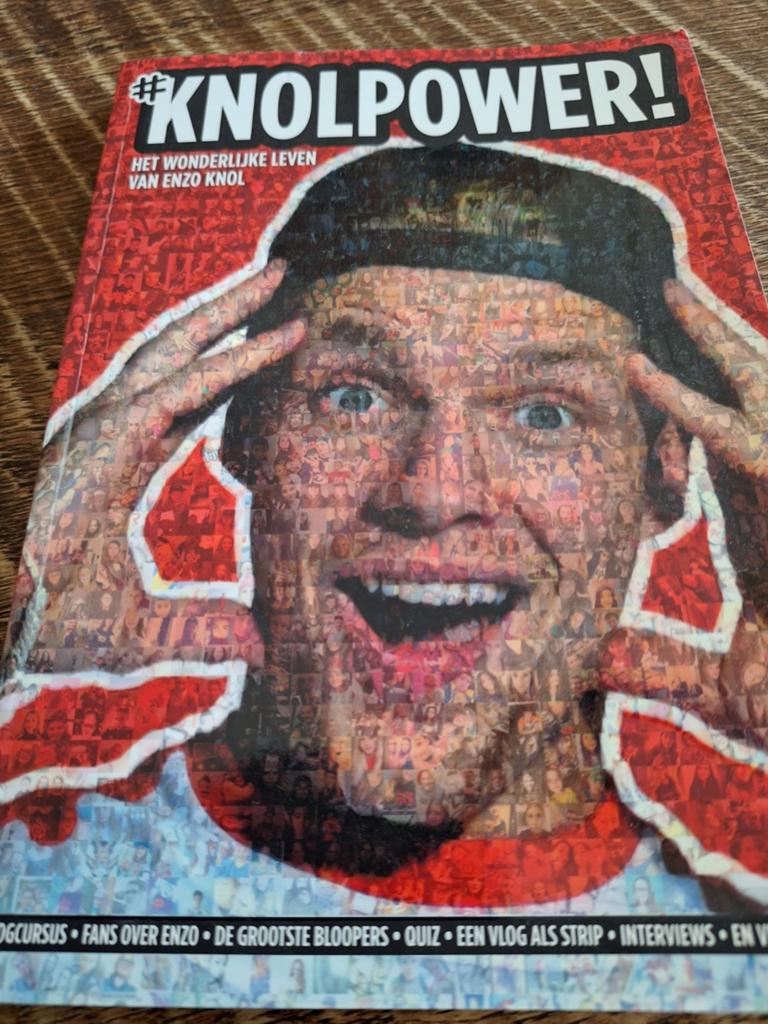 #KNOLPOWER! Het wonderlijke leven van Enzo Knol, Ophalen of Verzenden, Zo goed als nieuw, Enzo Knol, Nederland