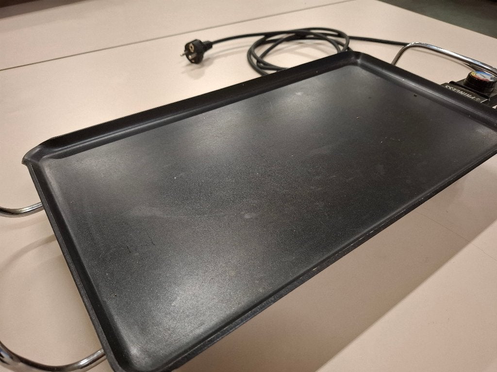 2x bakplaat, 1x Princess + 1x Tefal, Ophalen of Verzenden, Refurbished, Tafelgrill