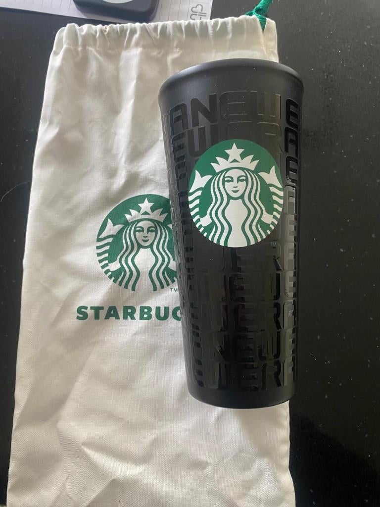 Starbucks x New Era Tumbler  ST-160Z | NIEUW + Opberghoes, Overige typen, Nieuw, Ophalen of Verzenden, Zwart