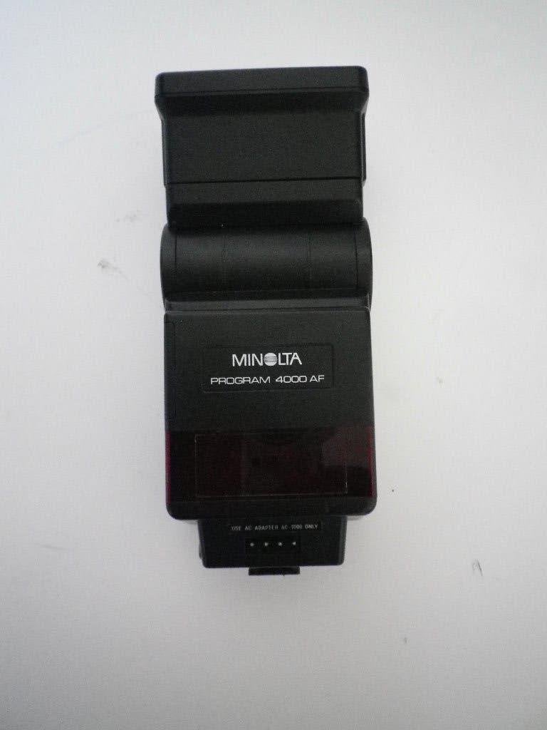minolta flitser program 4000af, Overige merken, Gebruikt, Externe flitser, Minolta