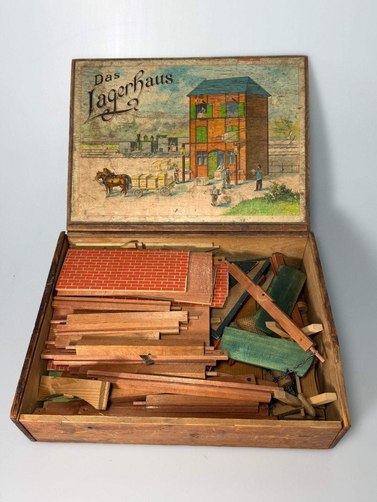 Lagerhaus Stief bouwdoos, Antiek en Kunst, Ophalen of Verzenden