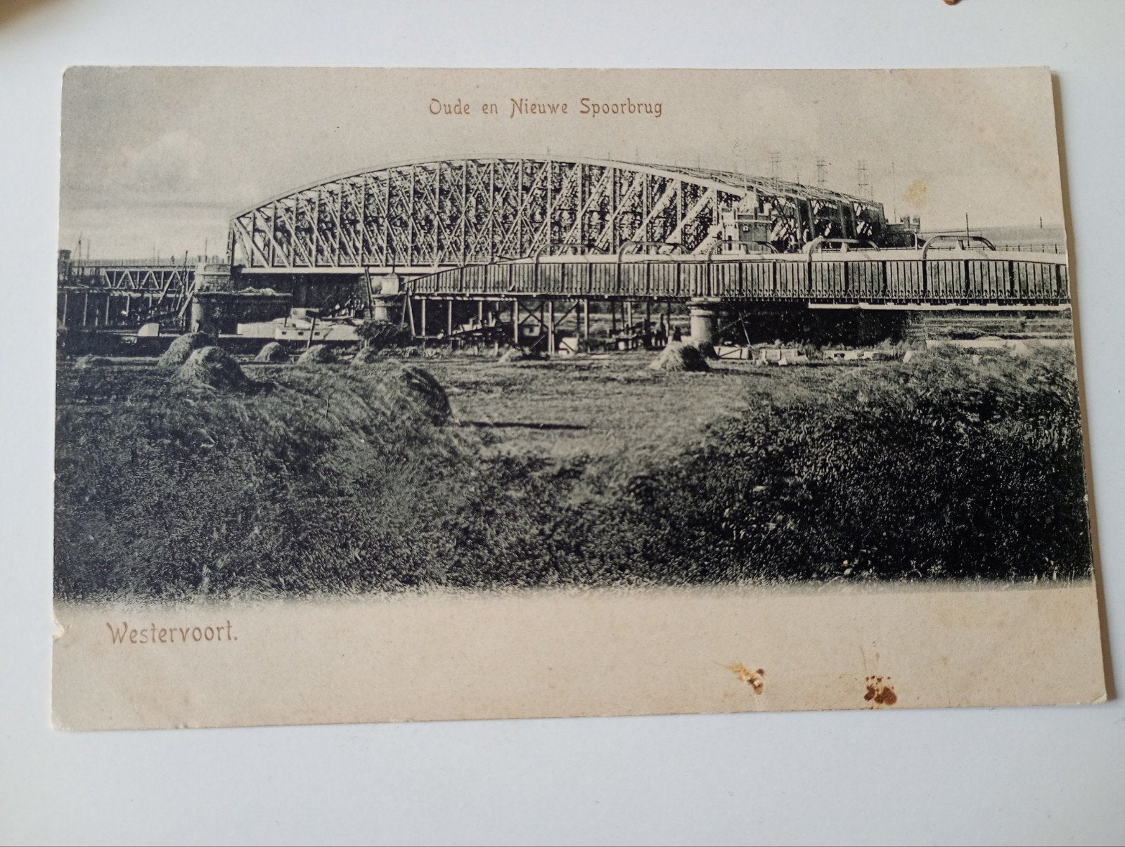 Westervoort bij Arnhem Spoorbrug, Ophalen of Verzenden, Voor 1920, Ongelopen, Gelderland