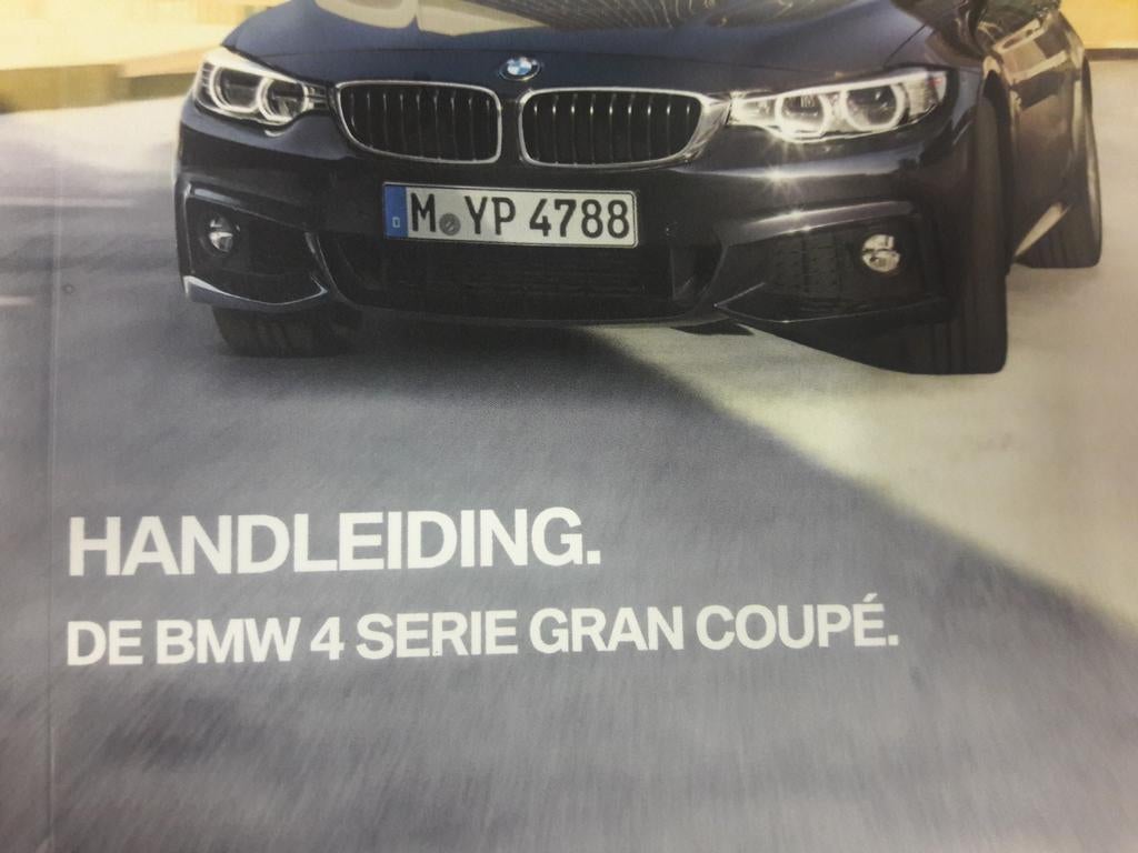 Handleiding 4 serie GRANDCOUPE F36, Auto diversen, Ophalen