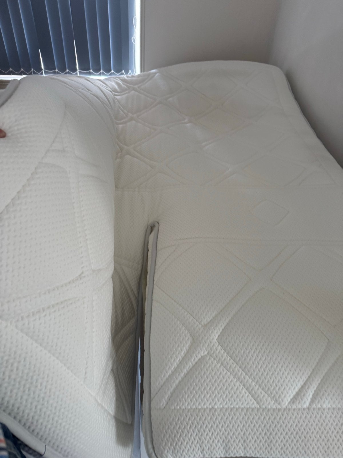 Split topper matras Aeromax, Ophalen, Gebruikt, 210 cm, Tweepersoons