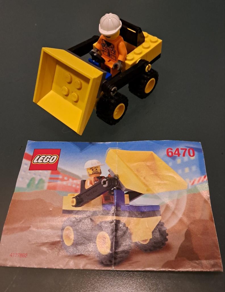LEGO City 6470 Mini Loader - Compleet, Ophalen