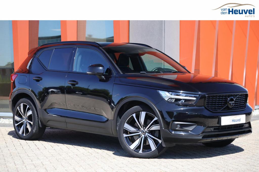 Volvo XC40 T4 Recharge R-Design | Stoelverwarming | Trekhaak, Auto's, Volvo, 12 maanden, Zwart, Zwart, Plug-in hybride