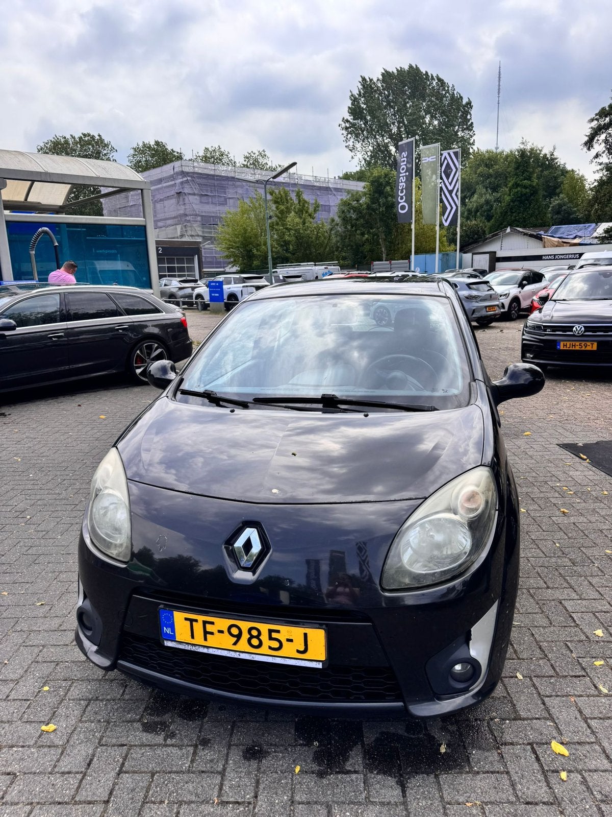 Renault Twingo 1.2 16V 2007 Zwart, Voorwielaandrijving, Twingo, 31 €/maand, 4 cilinders