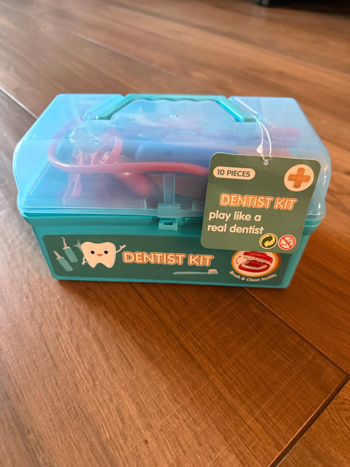 Tandarts speelset voor kinderen - 10-delige set, Ophalen, Zo goed als nieuw, Jongen of Meisje