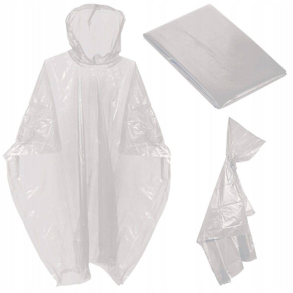 Hoogwaardige Regenponchos met Capuchon – One Size, Caravans en Kamperen, Dames, Nieuw, Regenponcho, Nvt