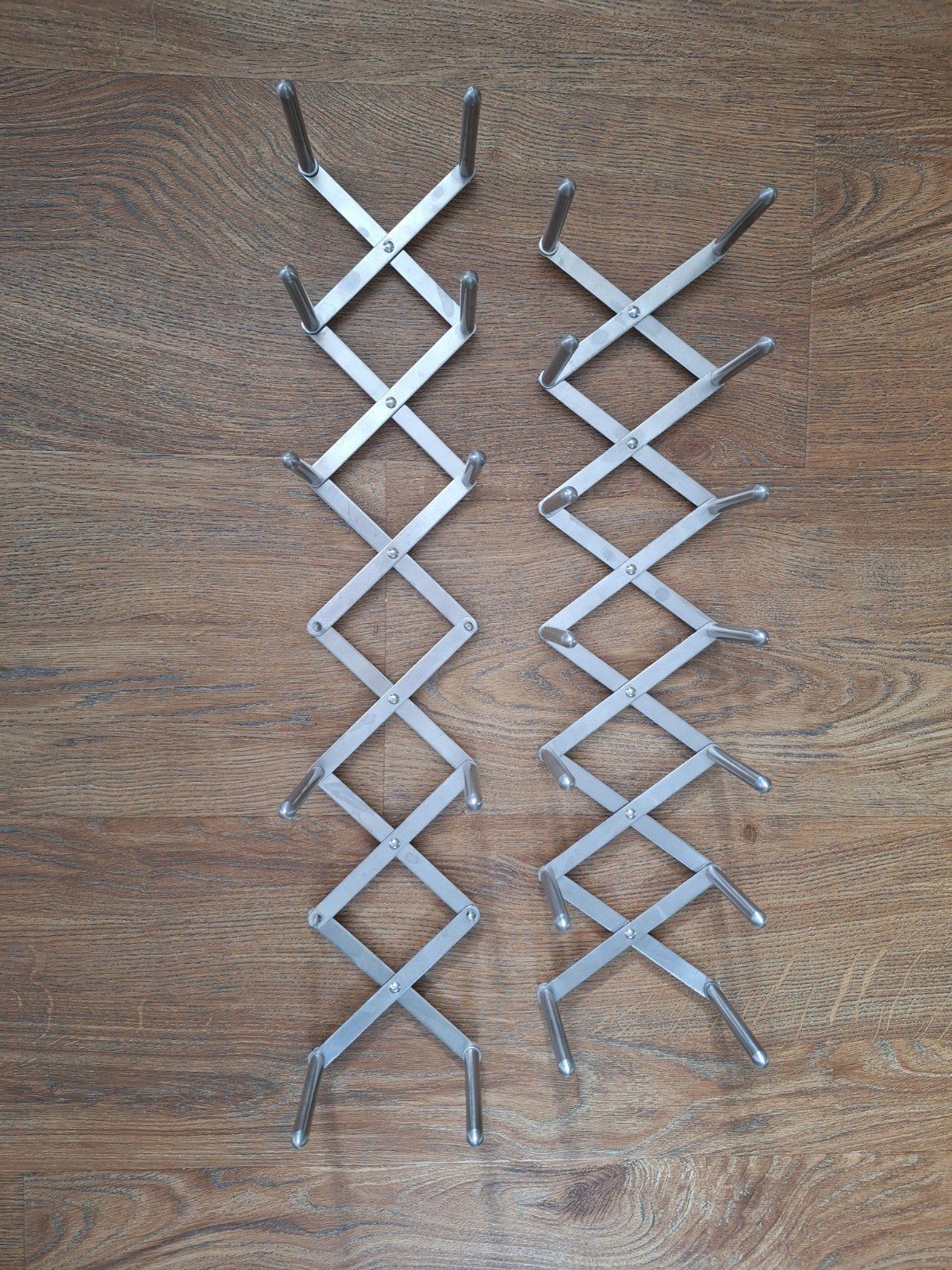 IKEA Utrusta pannen- en dekselrek (2 stuks), Huis en Inrichting, Overige typen, IKEA, Zilver, Ophalen of Verzenden