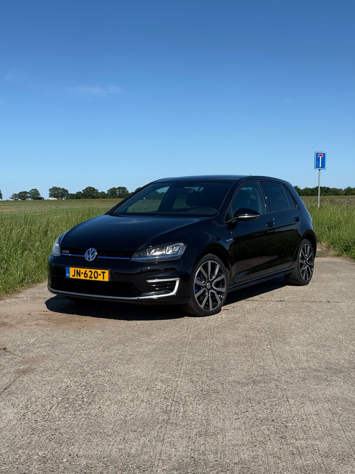 Volkswagen Golf 1.4 TSI Phev 204pk 5D DSG 2015 Zwart, Auto's, Stof, 4 cilinders, Zwart, 1499 kg