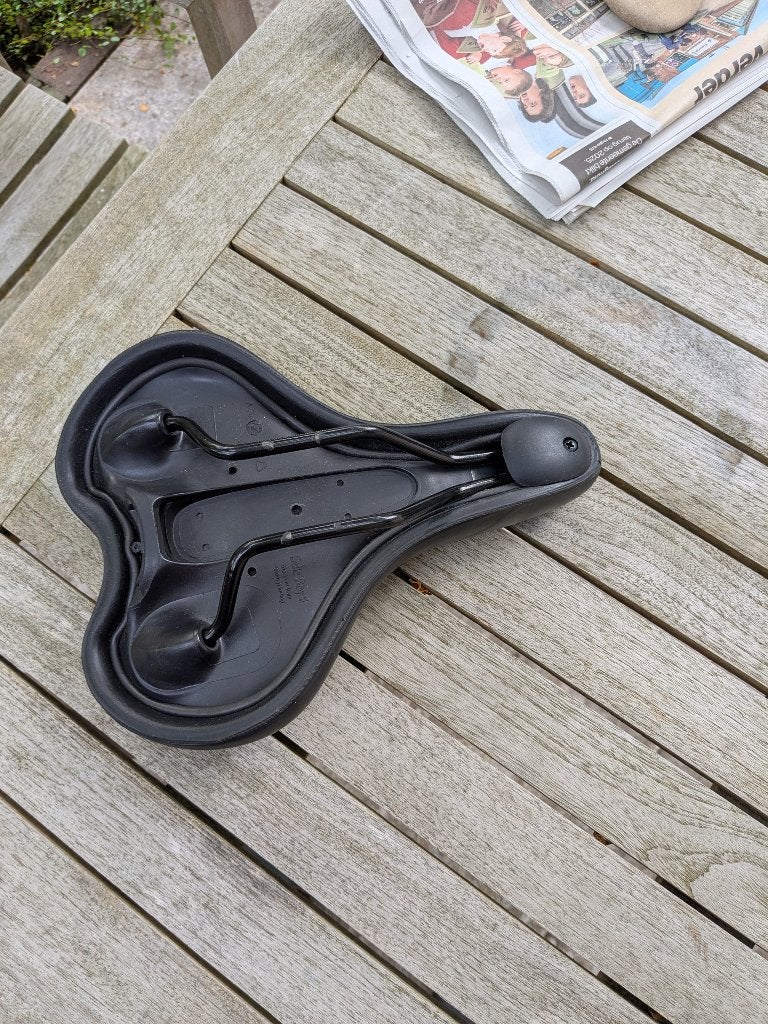 fiets gel dameszadel Selle Royal, Ophalen, Elektrische fiets, Kunststof, Zo goed als nieuw