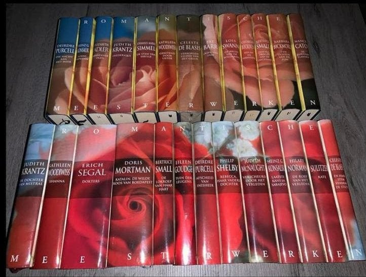 2 series Romantische Meesterwerken, 26 hardcover boeken, Ophalen, Zo goed als nieuw
