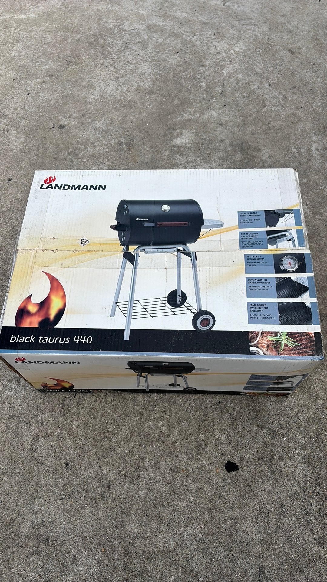 Barbecue (nieuw) black taurus 440, Ophalen of Verzenden, Nieuw