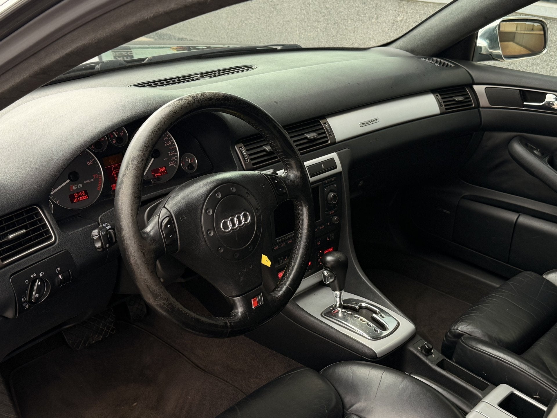 Audi A6 Avant 4.2 V8 quattro S6 Advance | LEES TEKST! | Lede, Automaat, 4172 cc, Zwart, Leder