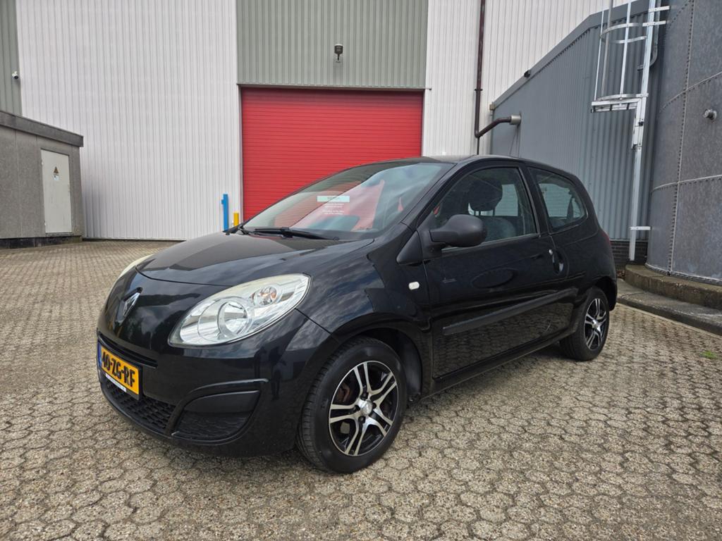 Renault Twingo 1.1 2008 Zwart 120 dkm NAP, Auto's, Renault, Voorwielaandrijving, Twingo, 31 €/maand, 4 cilinders
