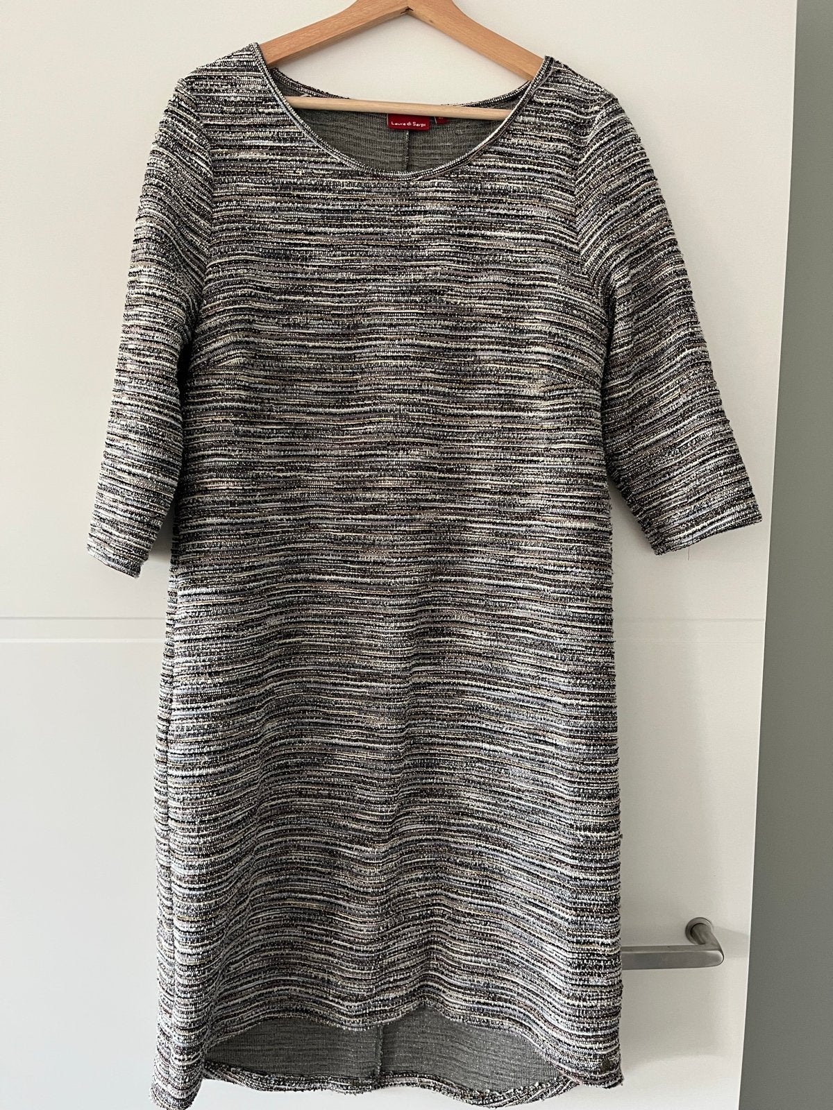 Laura di Sarpi jurk, maat 40, knielengte, driekwartsmouwen, Kleding | Dames, Jurken, Maat 38/40 (M), Meerkleurig, Ophalen of Verzenden