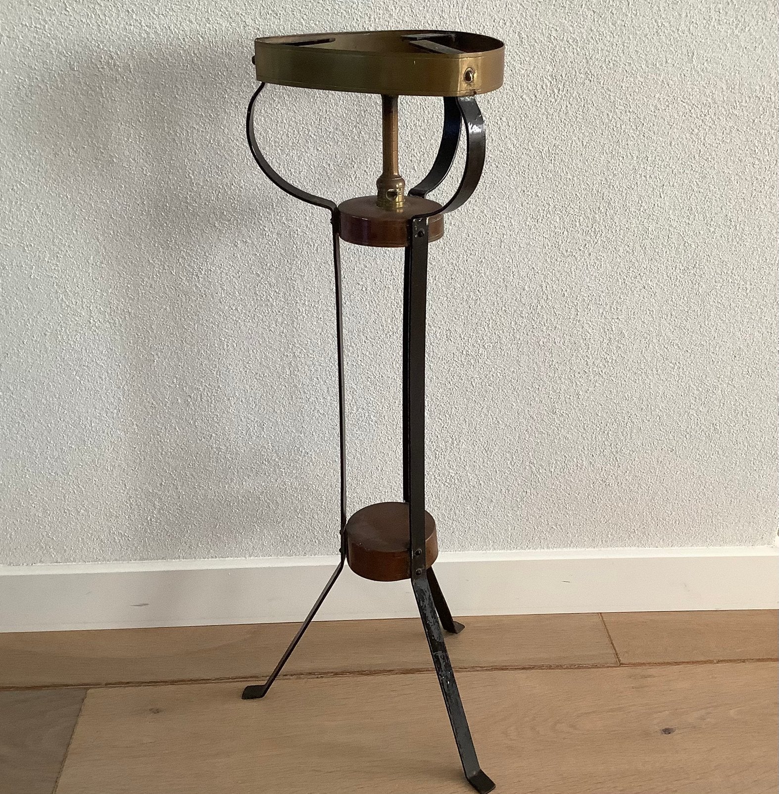 Antieke Franse bouillaire / plantentafel, Ophalen
