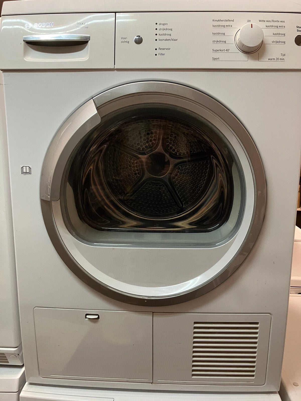 BOSCH CONDENSDROGER TE KOOP, 6 tot 8 kg, Minder dan 85 cm, Anti-kreukfase, Refurbished