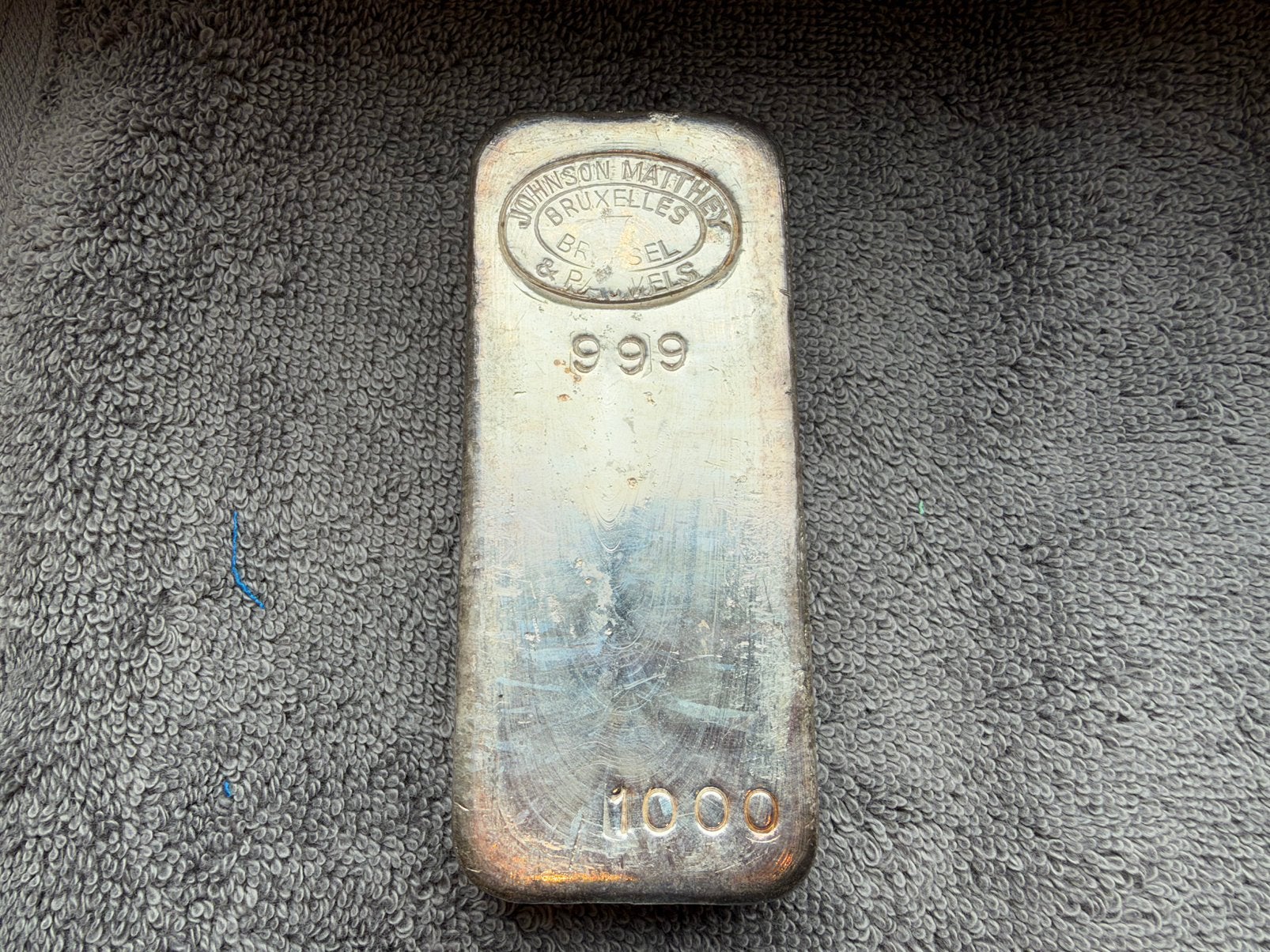 1 kilo zilver, Johnson Matthey, Verzenden, Zilver