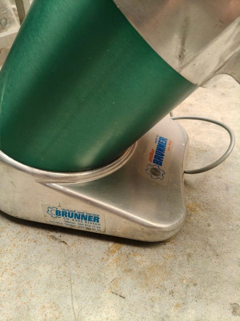 groentensnijder Brunner Anliker met vele schijven, Ophalen, Gebruikt