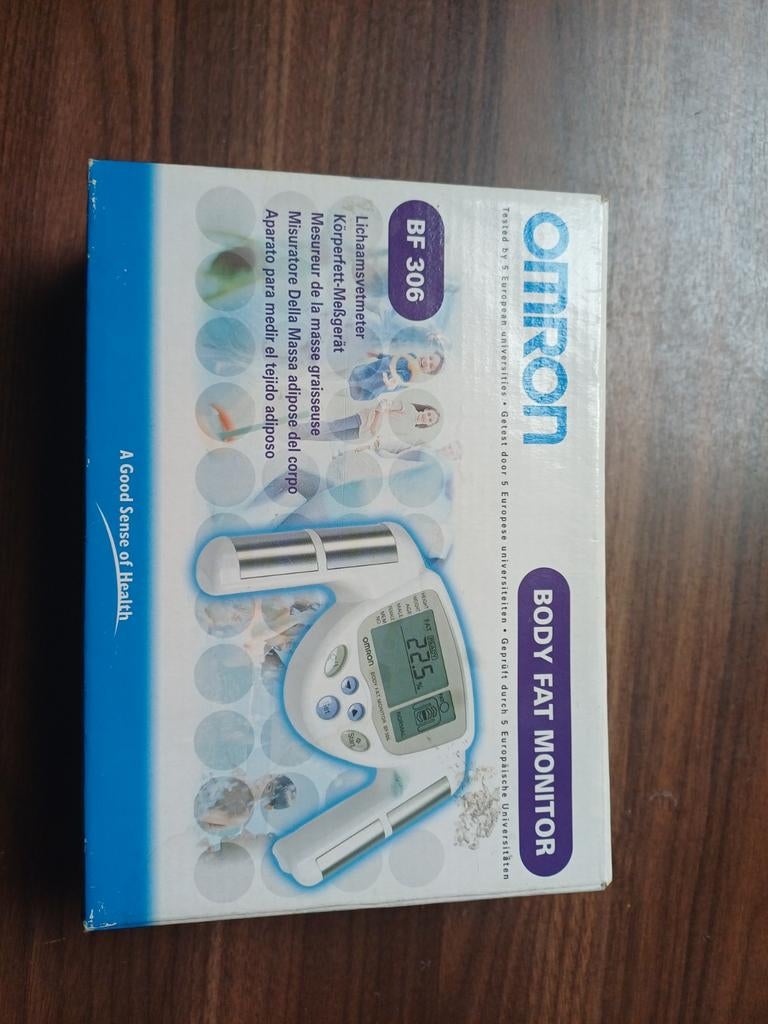 Omron BF 306 Body Fat Monitor - Lichaamsvetmeter, Minder dan 10 kg, Ophalen of Verzenden, Overige typen, Fijner dan 1 gram