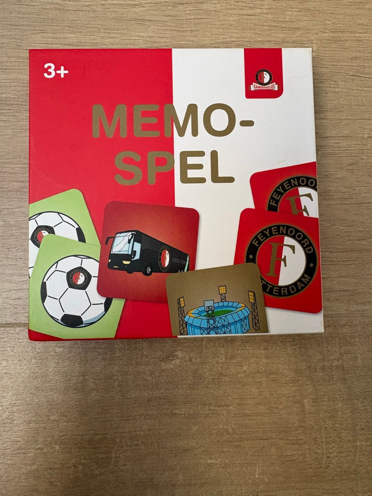 Feyenoord Memo Spel - Voor de Jonge Supporter, Een of twee spelers, Ophalen of Verzenden, Zo goed als nieuw