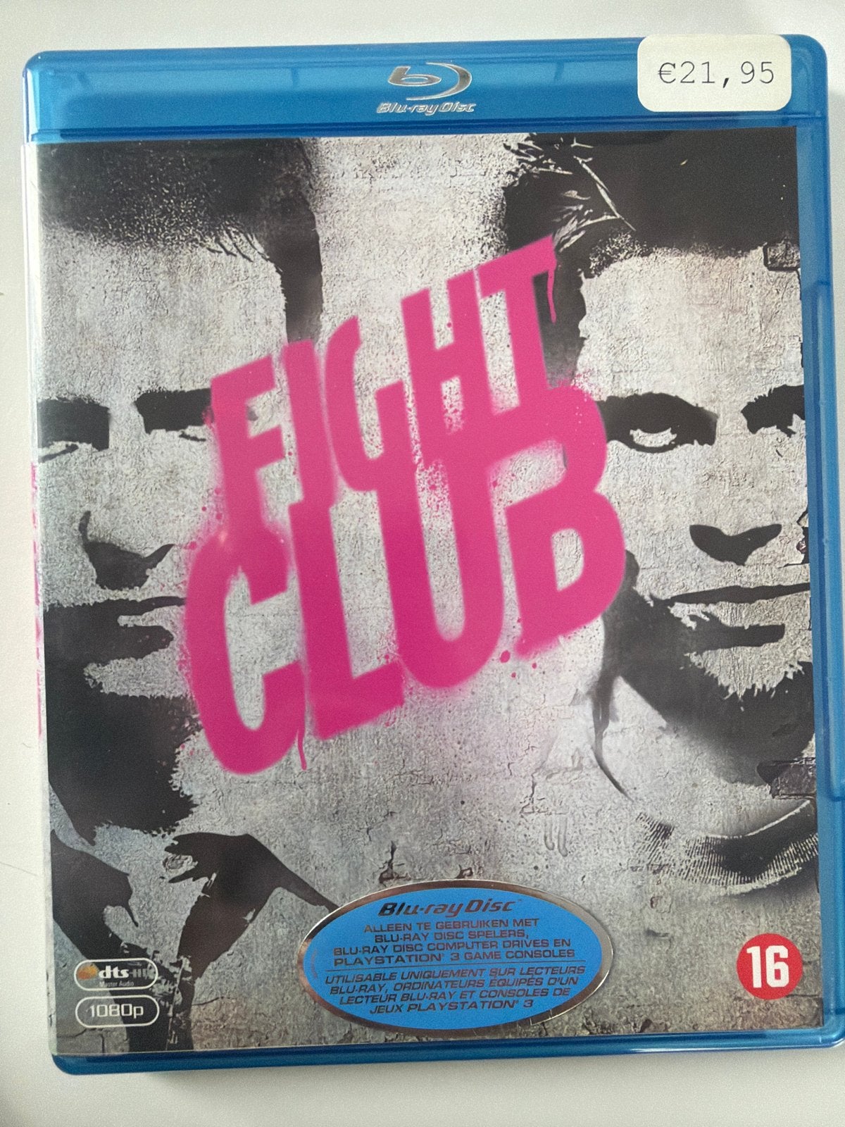 Fight Club Blu-ray - Klassieke Thriller, Vanaf 16 jaar, Nederlands, Film, Ophalen of Verzenden