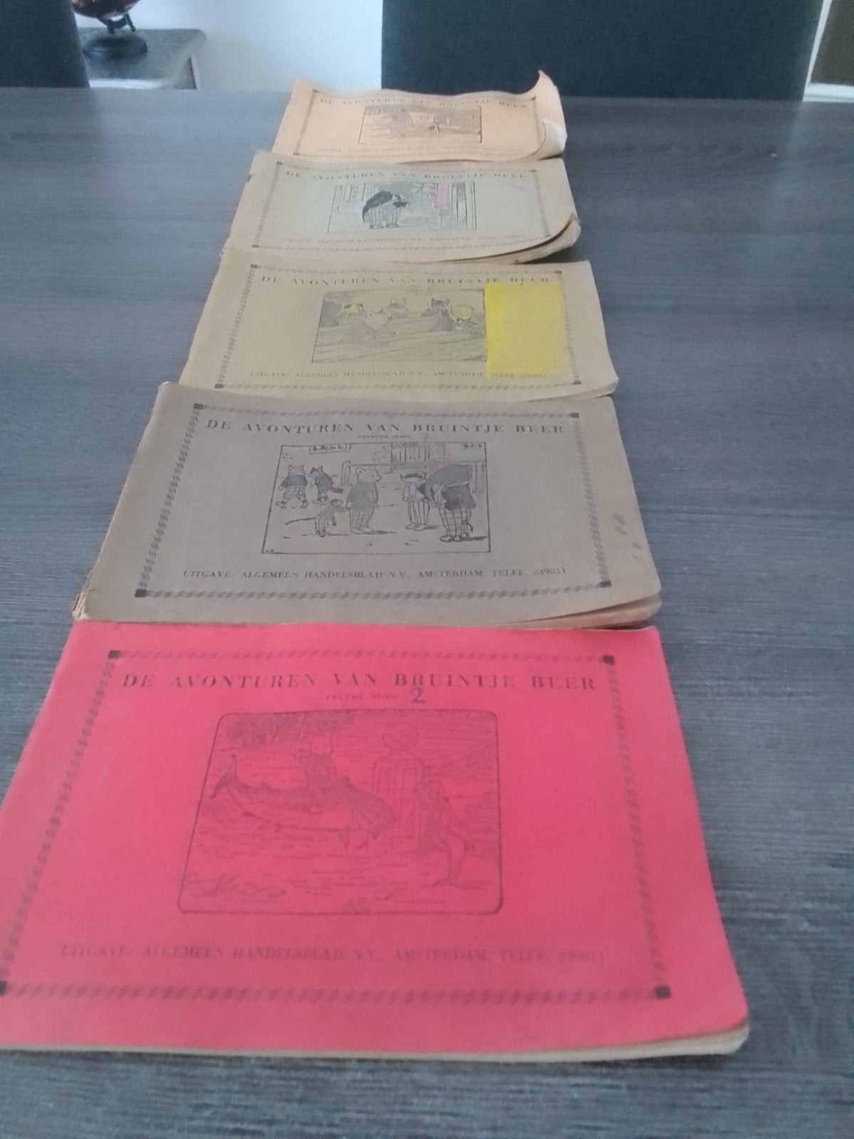 De Avonturen van Bruintje Beer - Oude Boekjes, Boeken, Ophalen, Gelezen, Bruintje Beer, Fictie algemeen