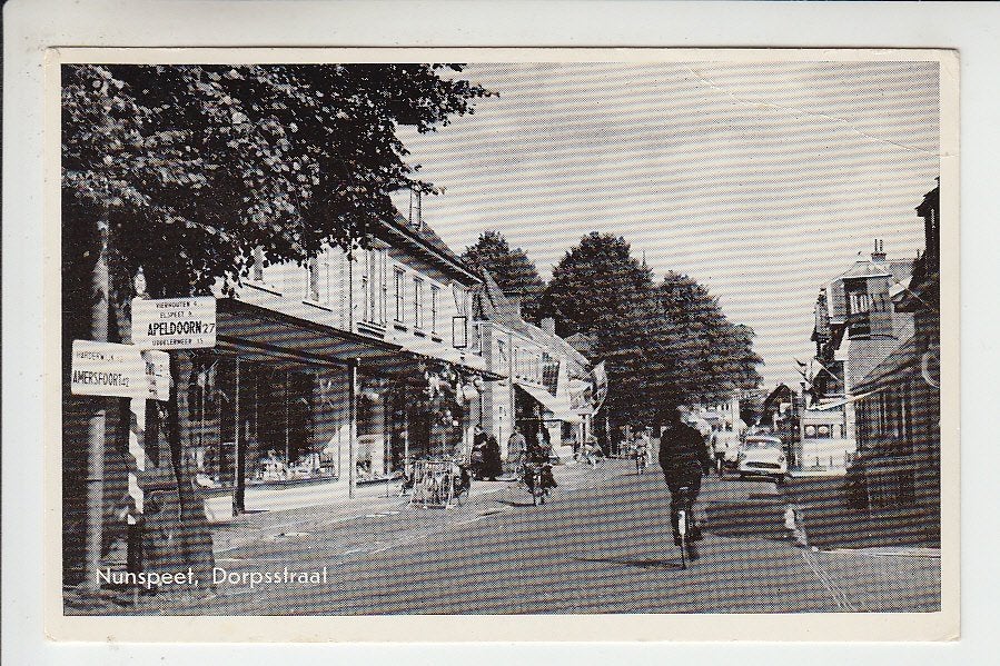 Nunspeet, Dorpsstraat 03, Ophalen of Verzenden, 1960 tot 1980, Gelopen, Gelderland