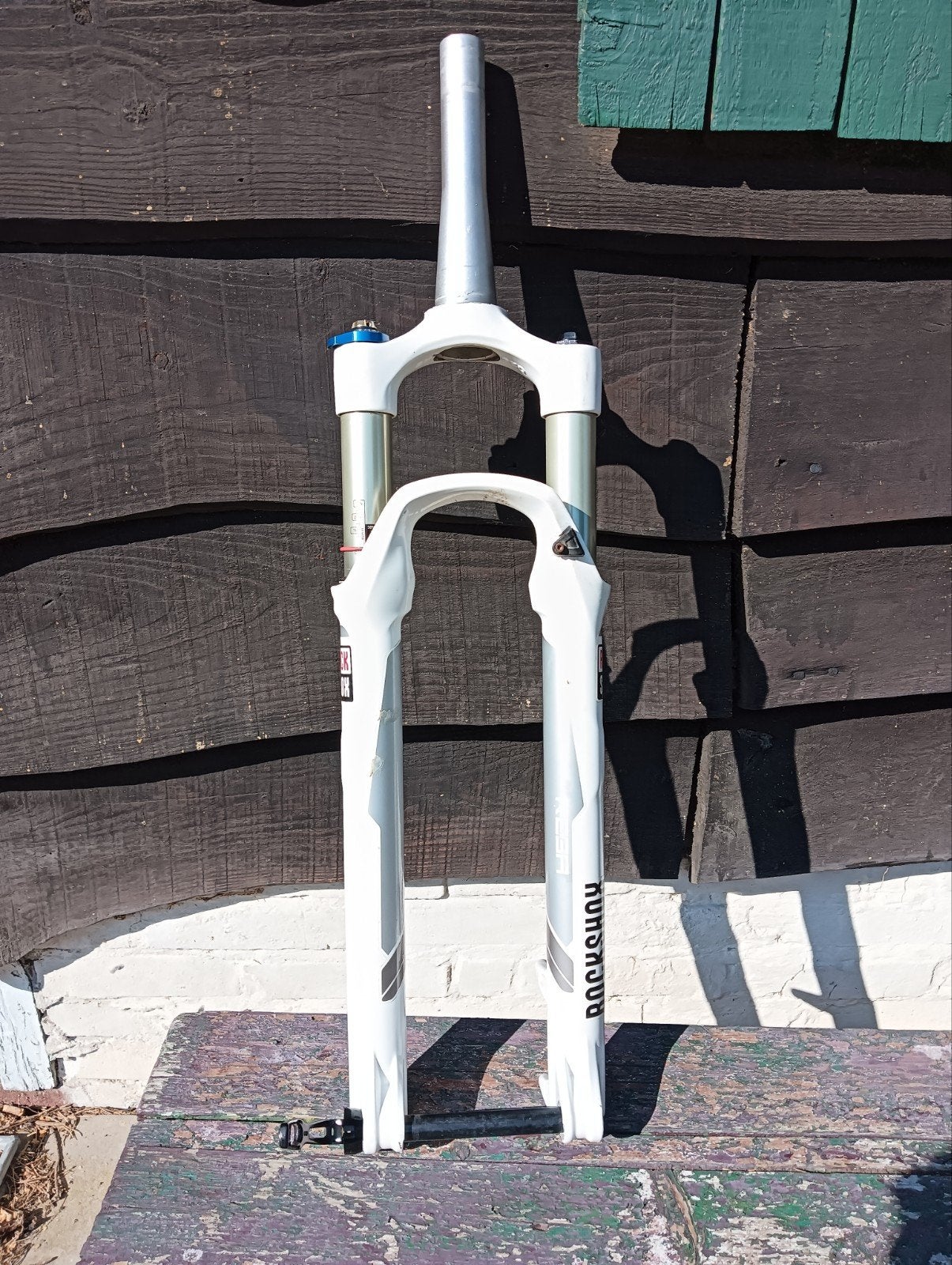 Rockshox Reba voorvork, 100mm met steekas,  non-boost, Gebruikt, Ophalen of Verzenden, Rockshox, Voorvork
