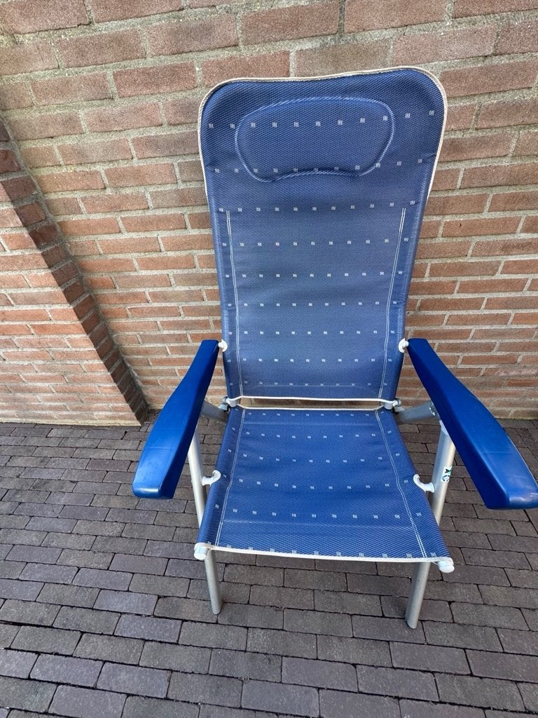 2x campingstoel, Ophalen of Verzenden, Gebruikt, Campingstoel