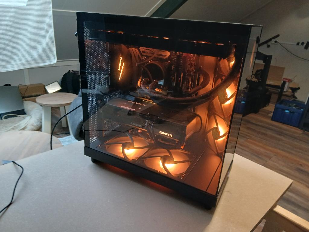Game PC intel I9-9900K CPU Water gekoeld, Computers en Software, Ophalen, Gebruikt, 3 tot 4 Ghz, SSD