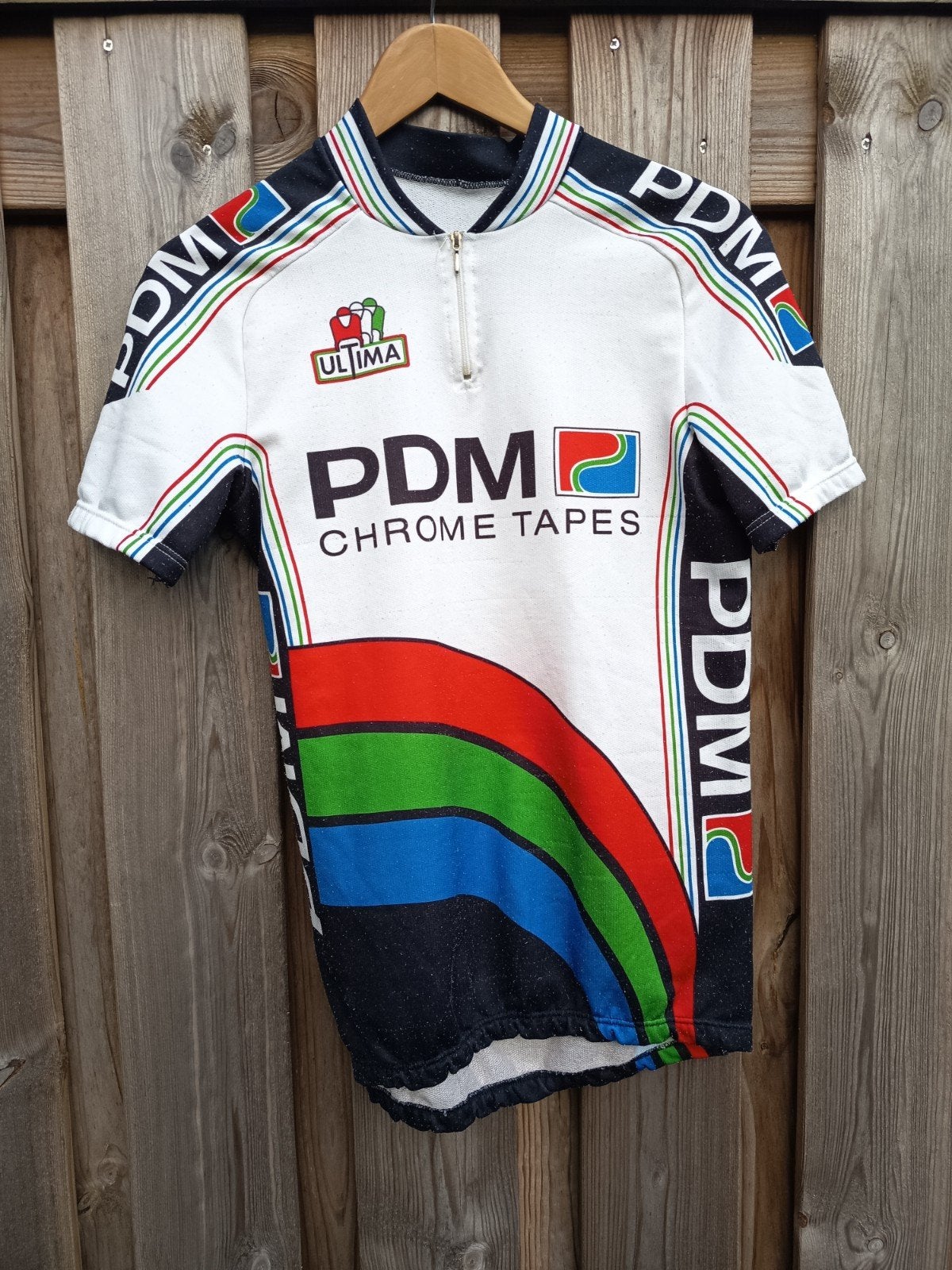 Wielershirt PDM, Ophalen, Gebruikt, Bovenkleding