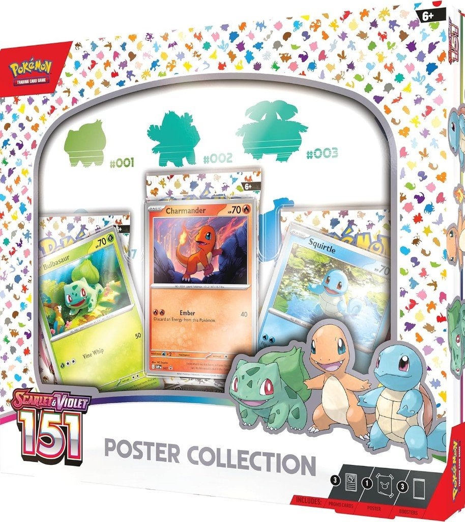 Pokémon 151 MEW Poster Collection Box, Ophalen of Verzenden, Nieuw, Boosterbox, Foil