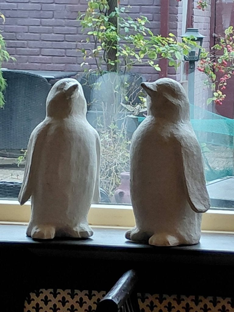 Kerst, pinguins, Ophalen, Zo goed als nieuw, Dier