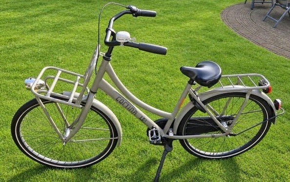 Grijze Cortina fiets 26 inch met 3 versnellingen, Ophalen, Gebruikt, Overige merken, Versnellingen