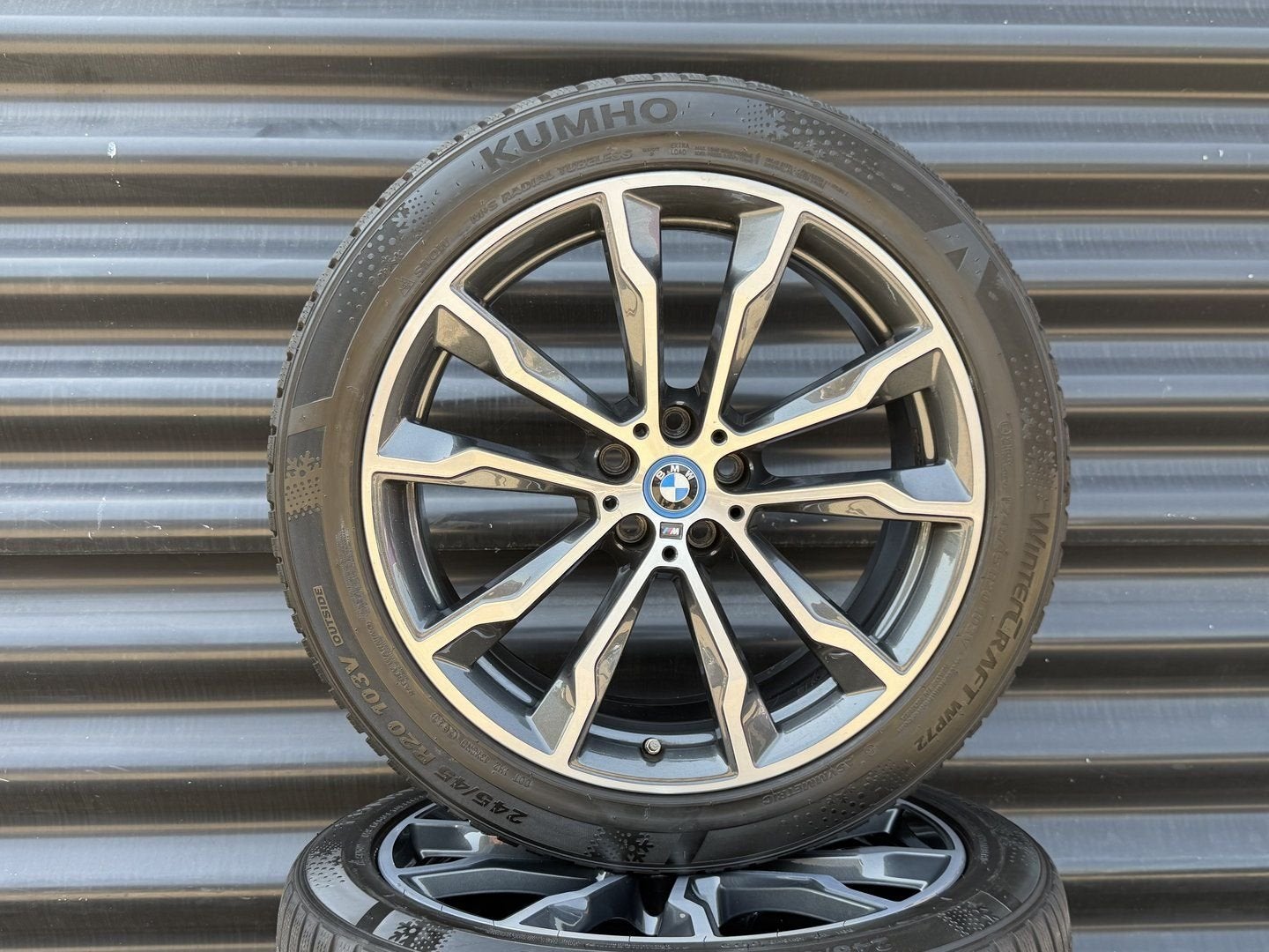 20” Orig Bmw Styl 699M G01 G02 x3 x4 velgen WinterBanden, Gebruikt, -, -, Banden en Velgen